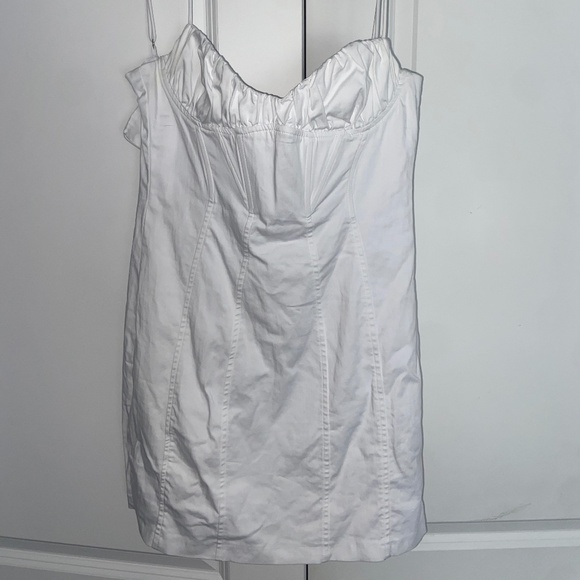 ZARA White Mini Dress - Picture 4 of 4